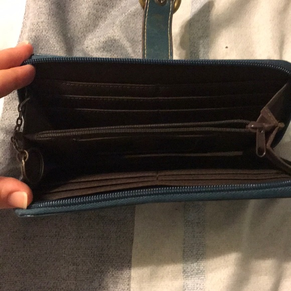 Blue Wallet Faux Leather - Picture 3 of 3